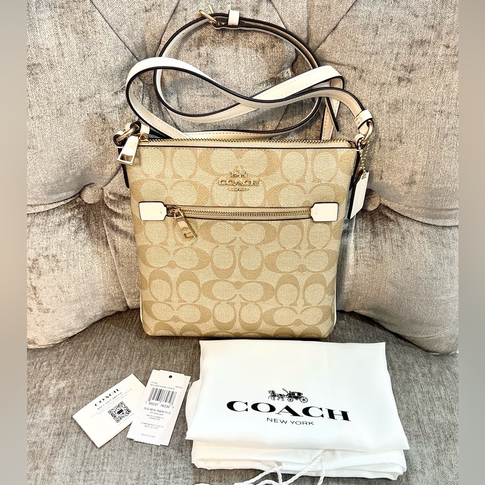Coach Signature Mini Crossbody Bag - NWT